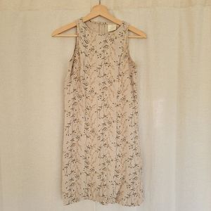 Linen Floral Nursing Dress